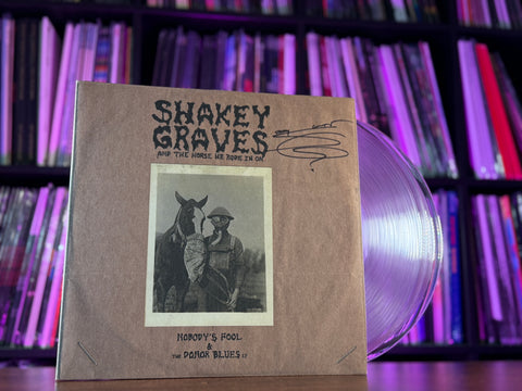 Shakey Graves - Shakey Graves And The Horse He Rode In On (Nobody's Fool & The Donor Blues) (SIGNED 180 Gram Vinyl)