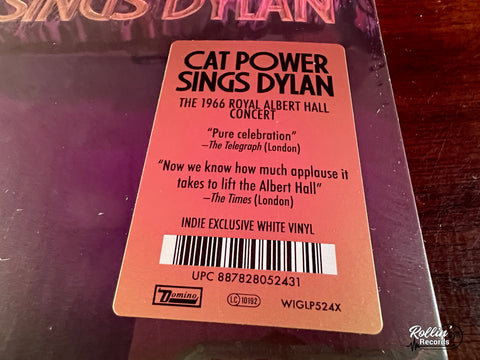 Cat Power - Cat Power Sings Dylan: The 1966 Royal Alber Hall Concert (White Vinyl)