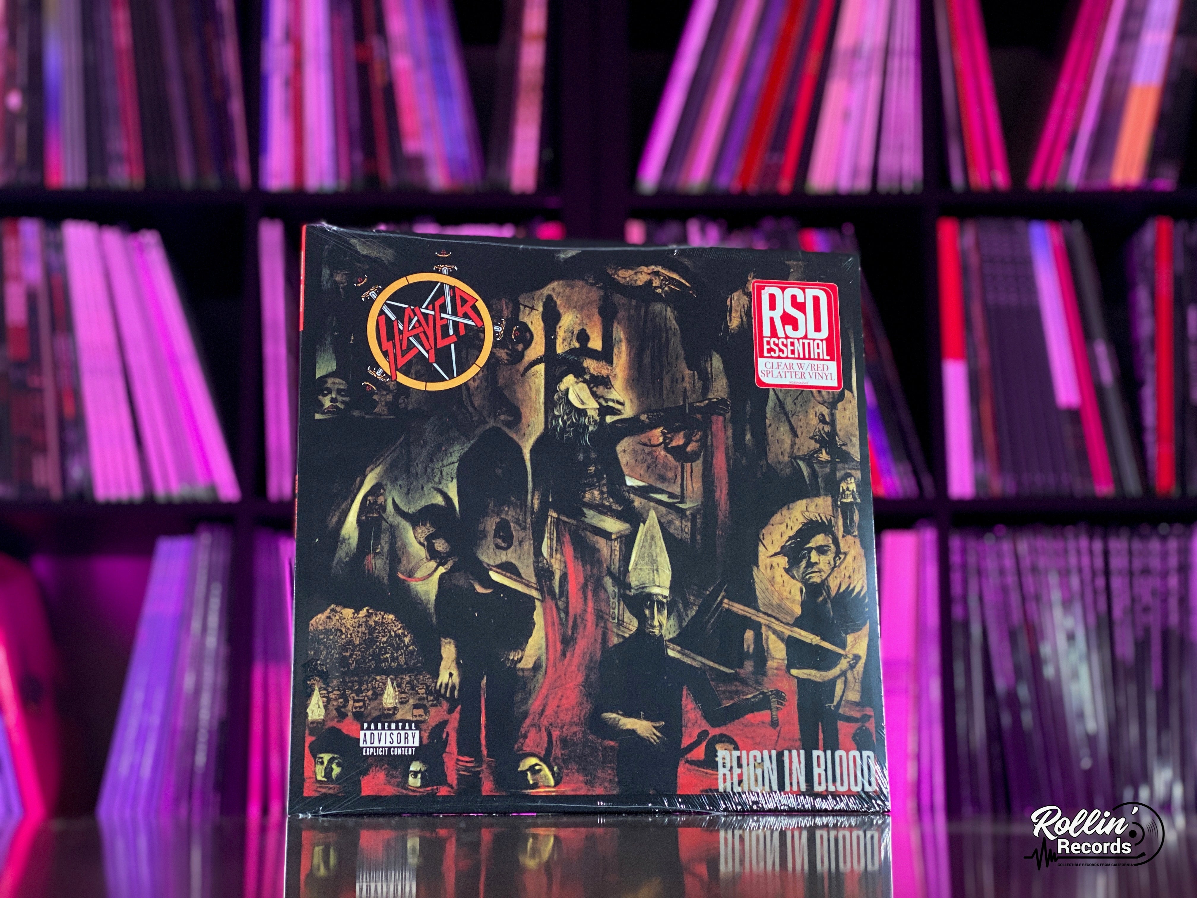 Slayer - Reign In Blood (RSD Essential Clear w/ Red Splatter Vinyl 