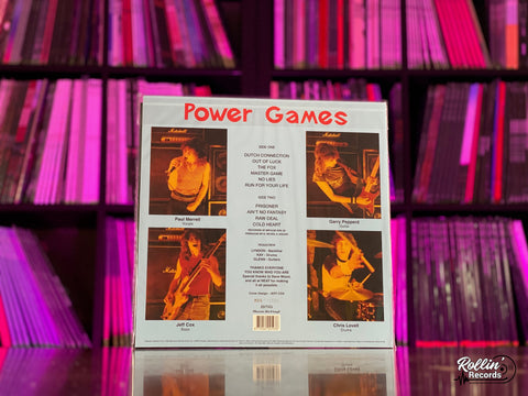 Jaguar - Power Games (Music On Vinyl) (Red & Silver Marbled Vinyl)