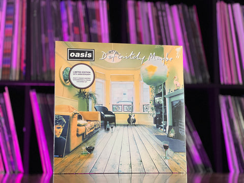 Oasis - Definitely Maybe (30th Anniversary Pink & White Vinyl)