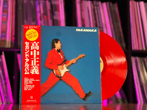**PRE-ORDER 07/25** Mashayoshi Takanaka - Takanaka (Red 180G Vinyl)