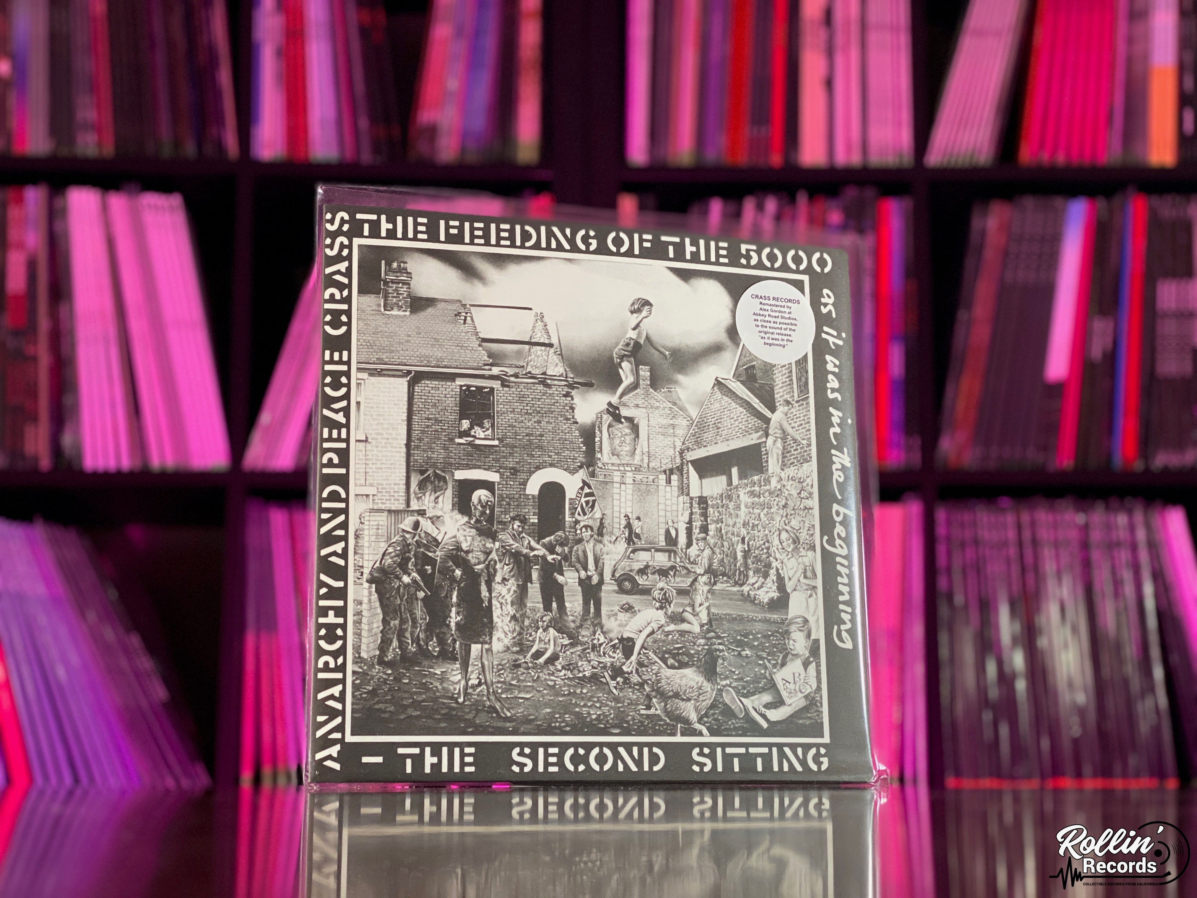 Crass Feeding Of The Five Thousand the Second Sitting Rollin Records Crass Feeding Of The Five Thousand the Second Sitting Rollin Records