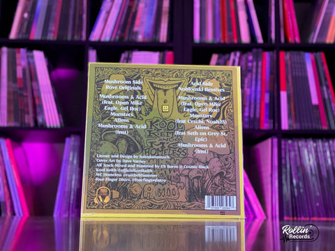 Kool Keith & MC Homeless - Mushrooms & Acid (RSD24 Color Vinyl) (LIMIT OF 1)