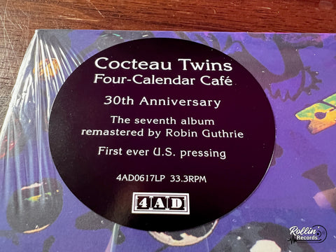 Cocteau Twins - Four Calendar Café