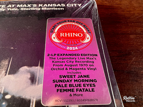 The Velvet Underground - Live At Max's Kansas City: Expanded Version (Orchard & Magenta Vinyl)