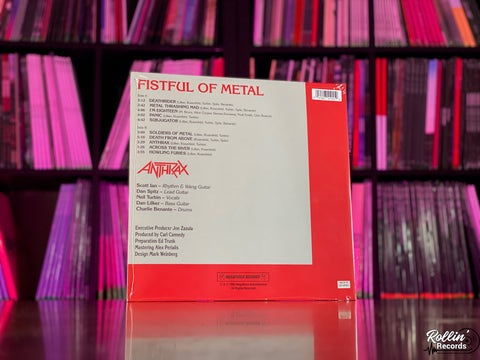 Anthrax - Fistful of Metal (Gold/Red/Black Vinyl)