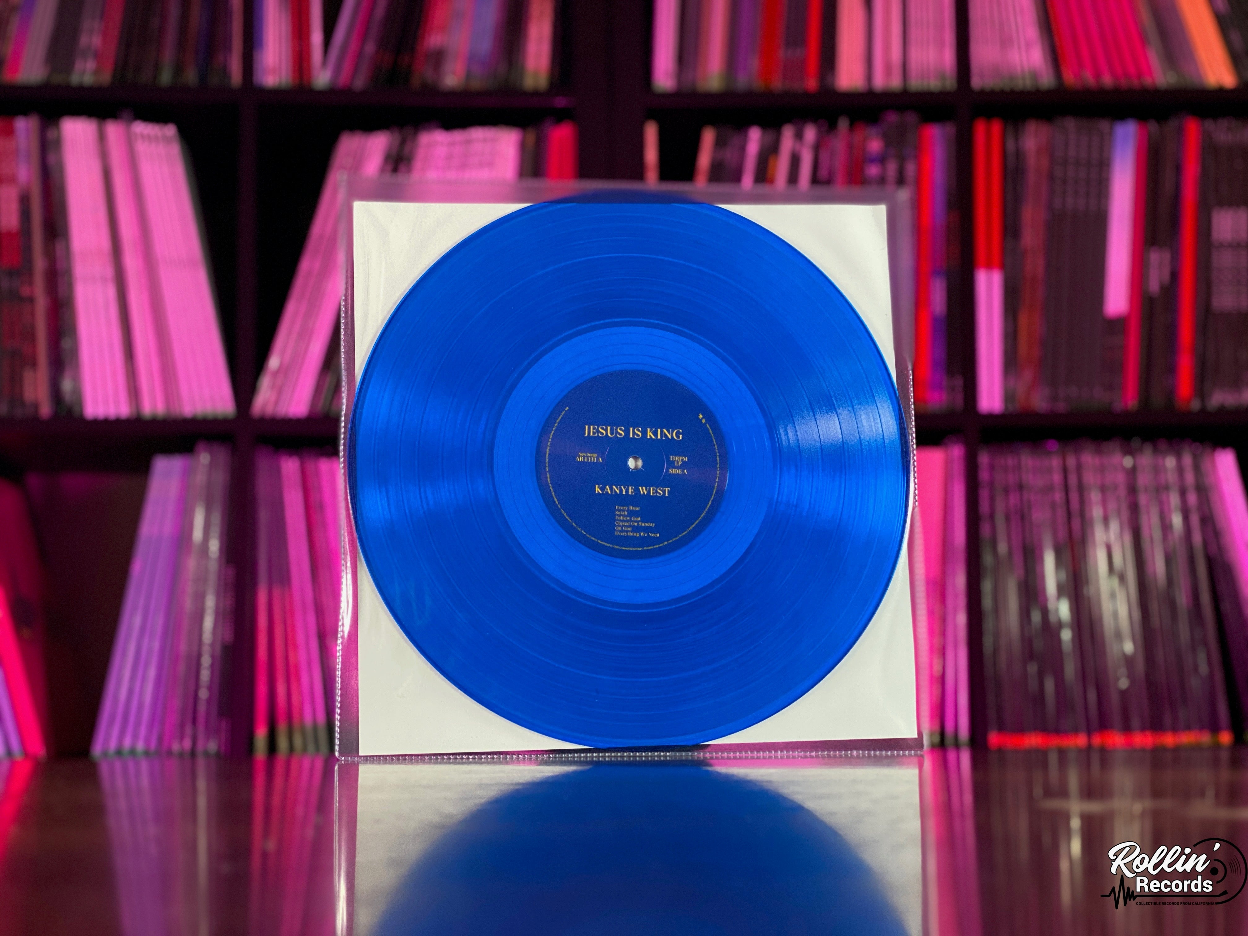 Kanye West Jesus Is King Vinyl Blue - US