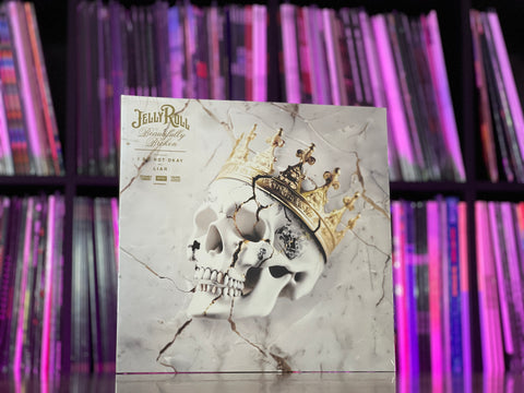 Jelly Roll - Beautifully Broken (Indie Exclusive Clear Vinyl w/ Gold Splatter)