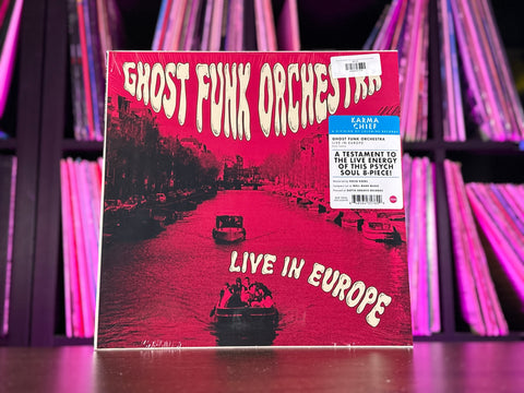Ghost Funk Orchestra - Live In Europe (RSD26 Exclusive Fuchsia Vinyl) (RSD26)(LIMIT OF 1)