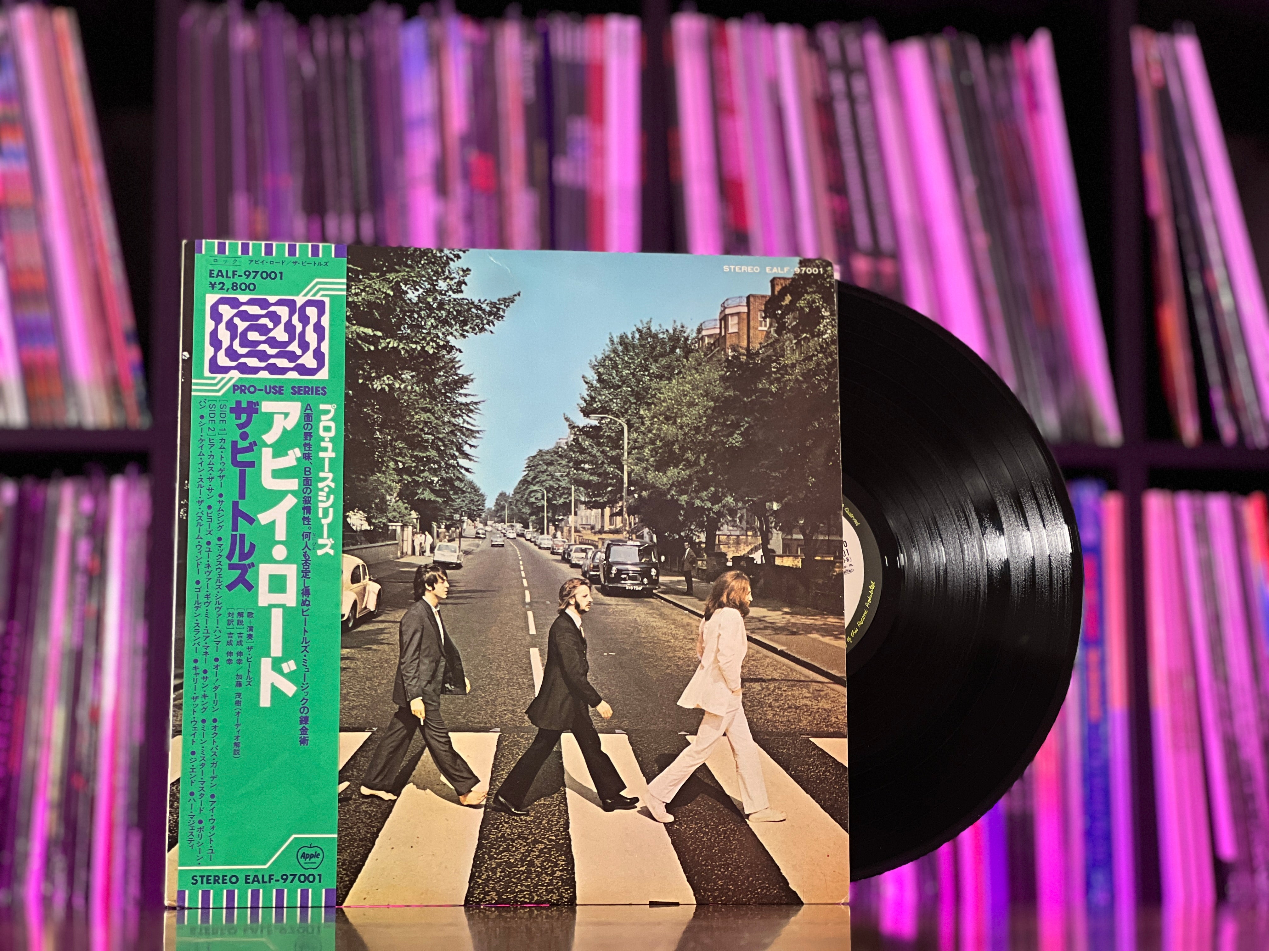 The Beatles - Abbey Road EALF-97001 Pro-Use Series Japan OBI