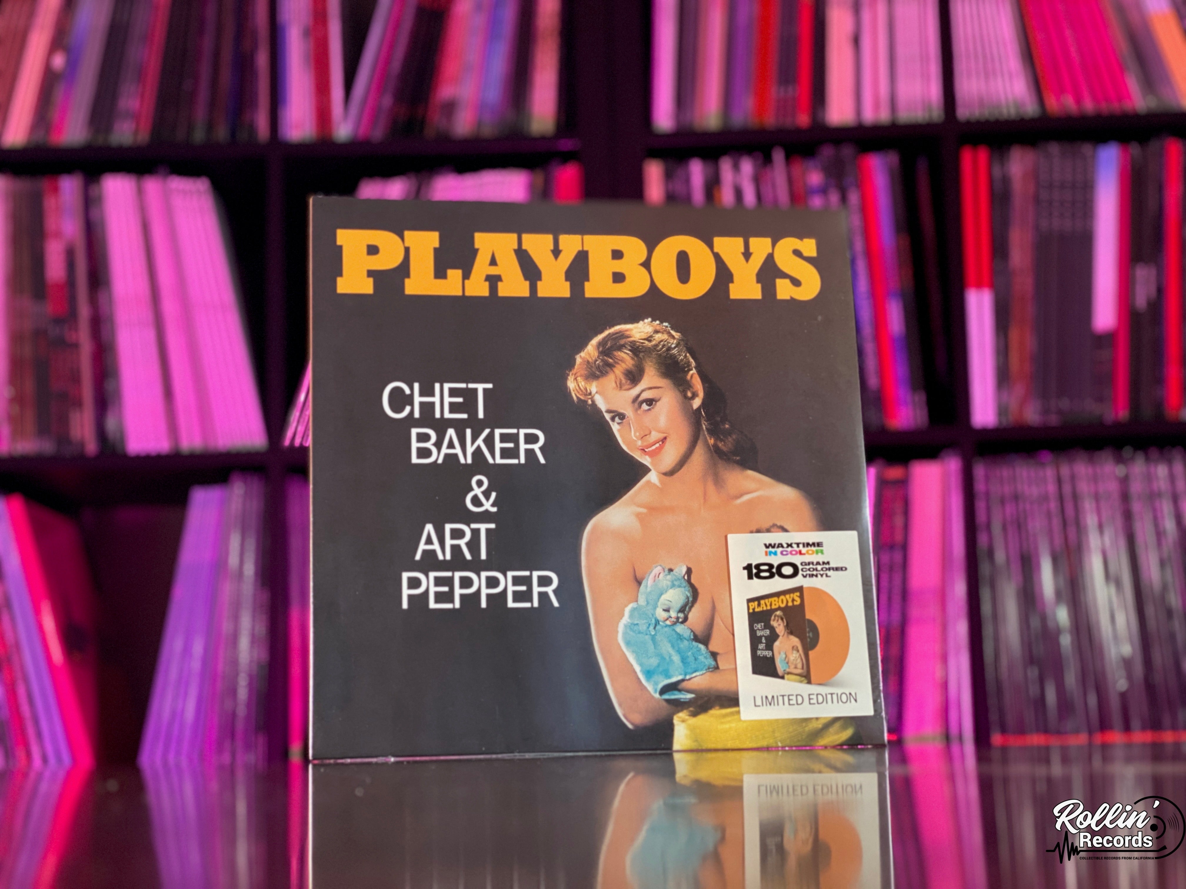 Chet Baker & Art Pepper - Playboys (Orange Vinyl) – Rollin' Records