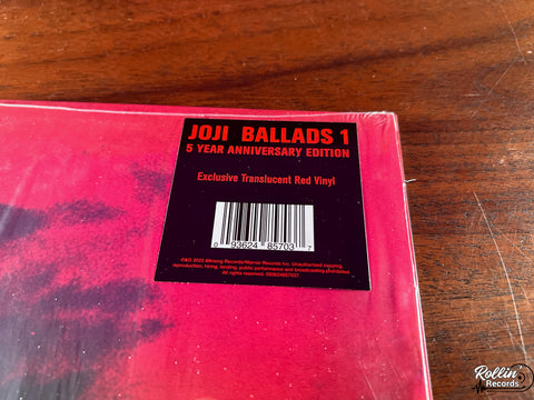 Joji - Ballads 1 (5th Anniversary Red Vinyl)