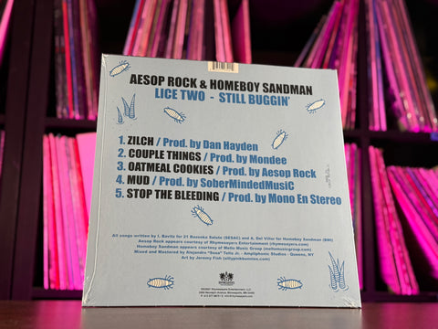 Aesop Rock & Homeboy Sandman - Lice Two: Still Buggin'