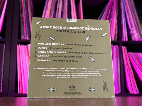 Aesop Rock & Homeboy Sandman - Triple Fat Lice