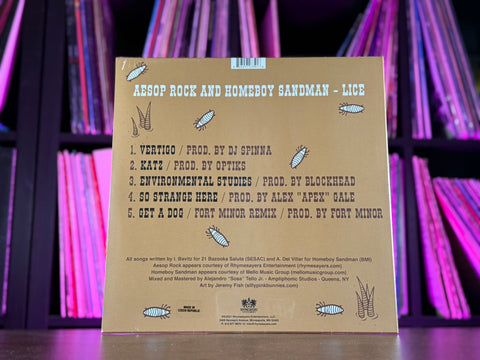 Aesop Rock & Homeboy Sandman - Lice