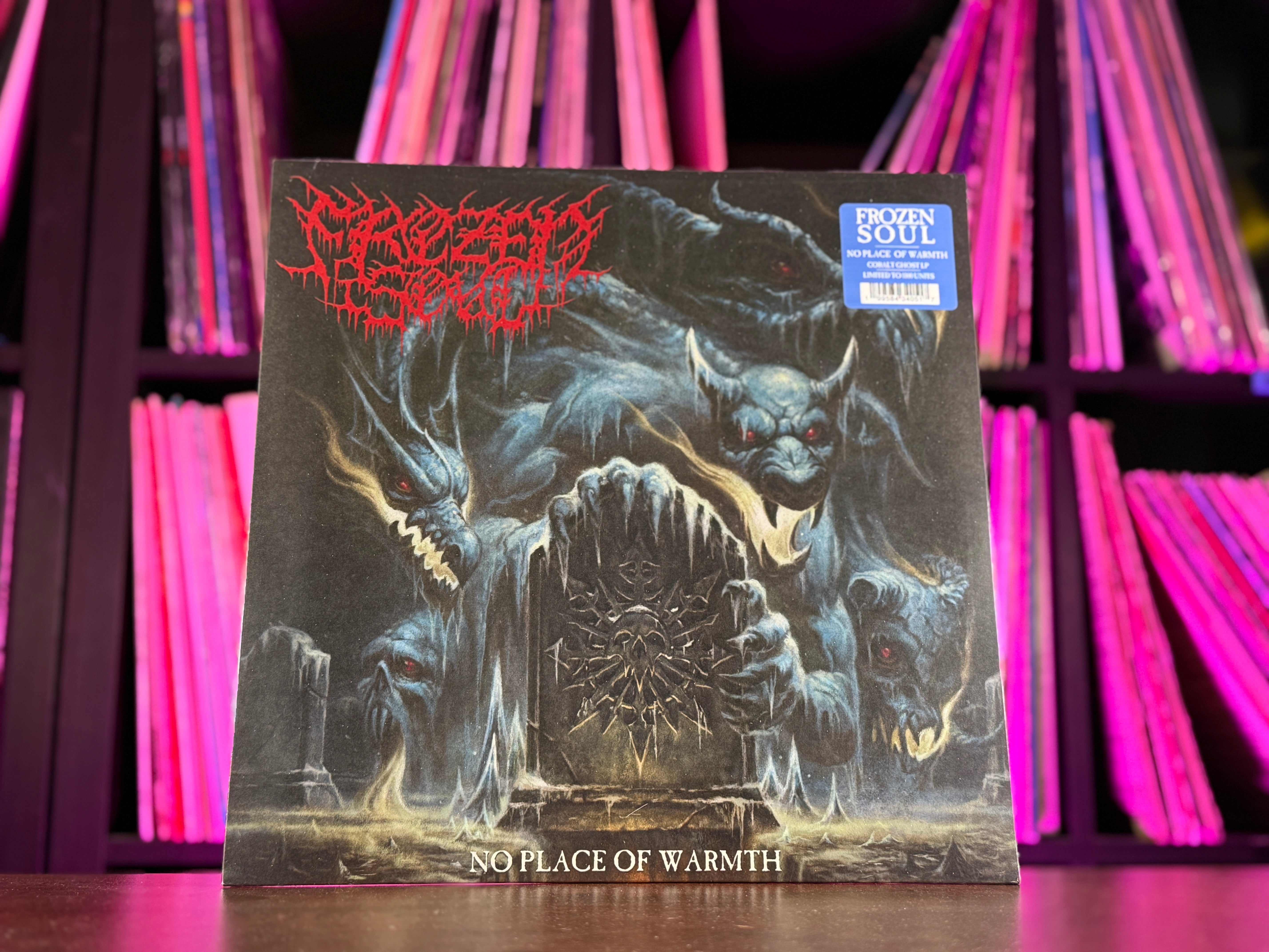 Frozen Soul - No Place Of Warmth (Indie Exclusive Blue Vinyl
