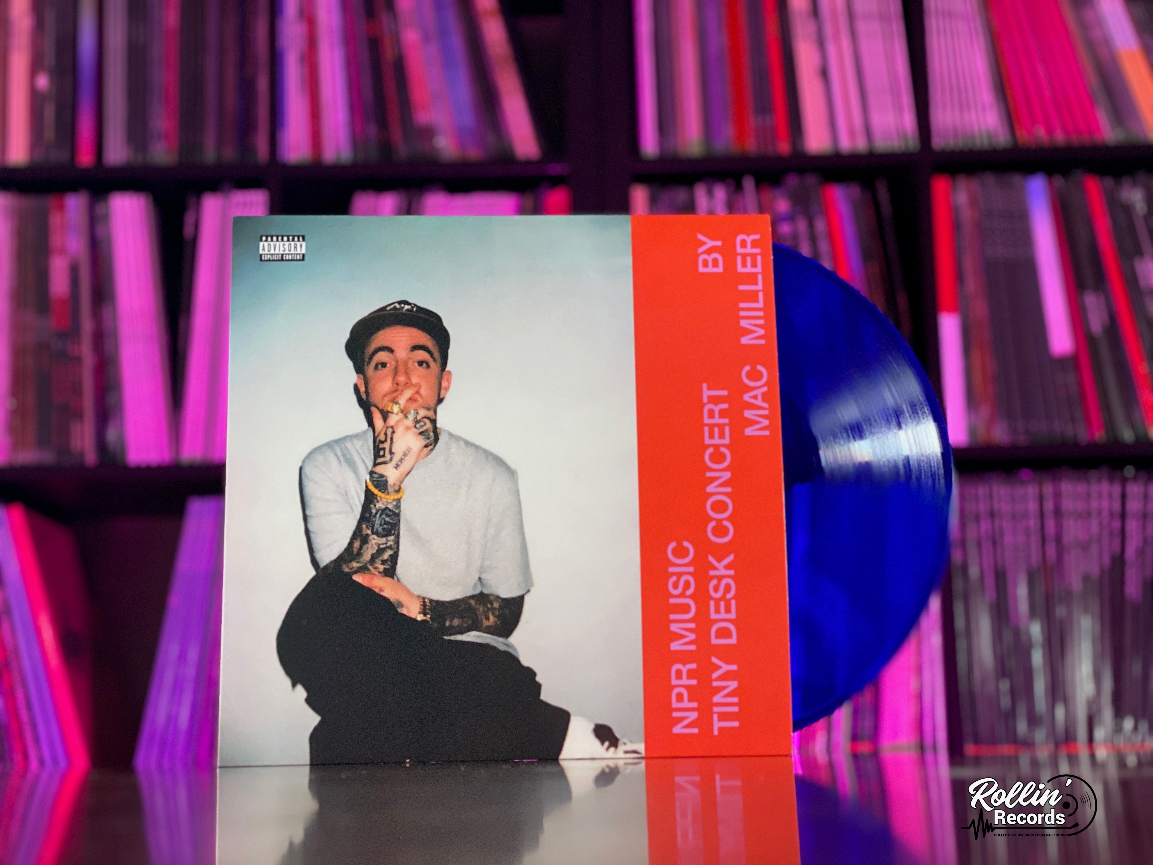 Mac Miller - NPR Music Tiny Desk Concert (Translucent Blue LP Vinyl wi –  Nail City Record
