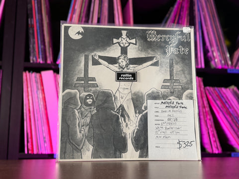 Mercyful Fate - Mercyful Fate (1982 White Boarder 1st Press)