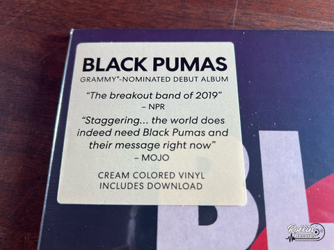 Black Pumas - Black Pumas (White Vinyl)