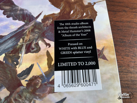 Testament - The Formation of Damnation (White w/ Blue & Green Splatter Vinyl)