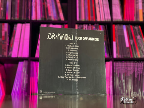 Dr. Know - Fuck Off & Die (Red Vinyl)