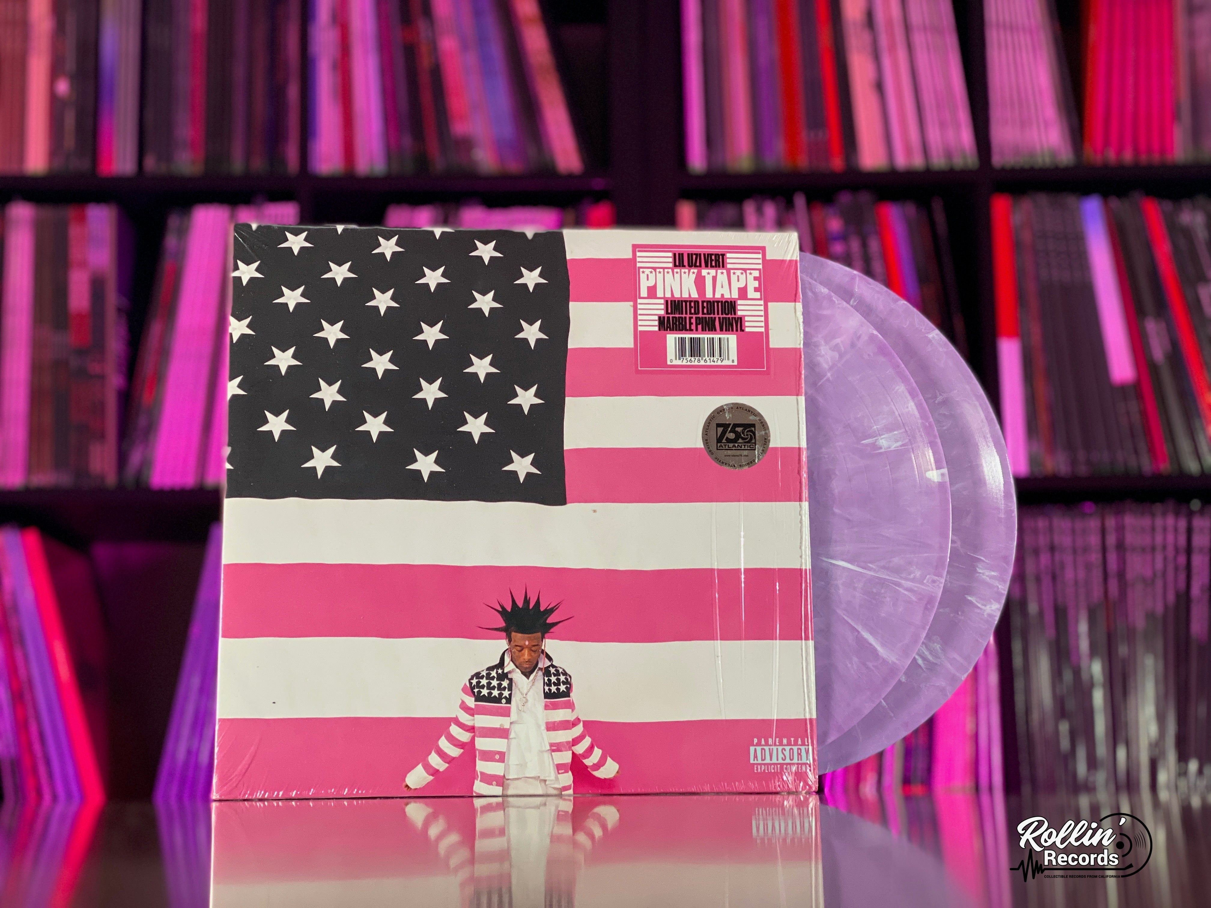 The Pink Tape- Lil Uzi Vert Pink Marble Vinyl — Vertigo Vinyl