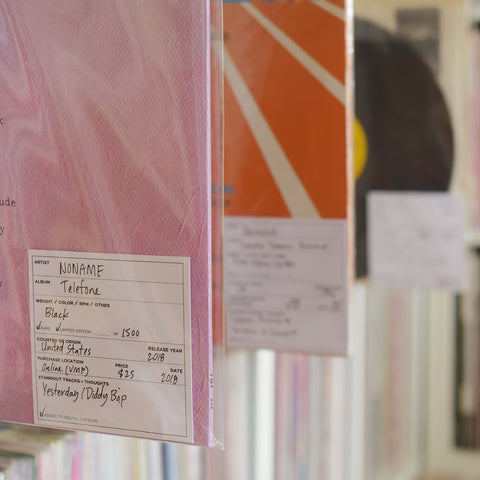 Vinyl Record Catalog Card Notepads (Koeppel Design)