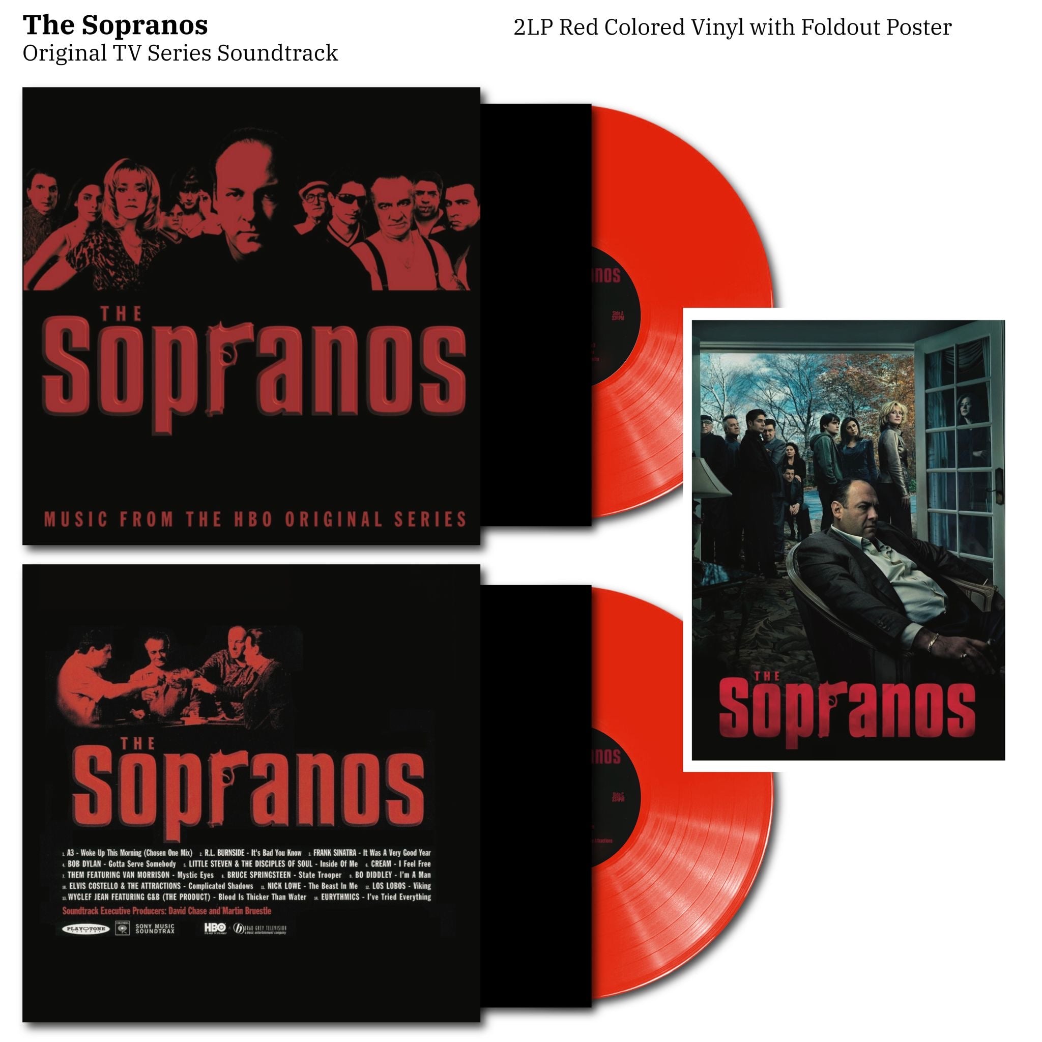 The Sopranos Original Soundtrack (Colored Vinyl) – Rollin' Records