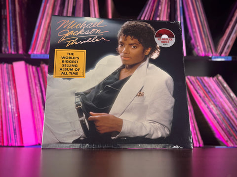Michael Jackson - Thriller (Black & Red Marble Vinyl