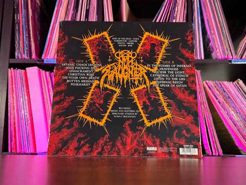 Nunslaughter - Satanic Chaos Legions (Indie Exclusive Orange Vinyl)