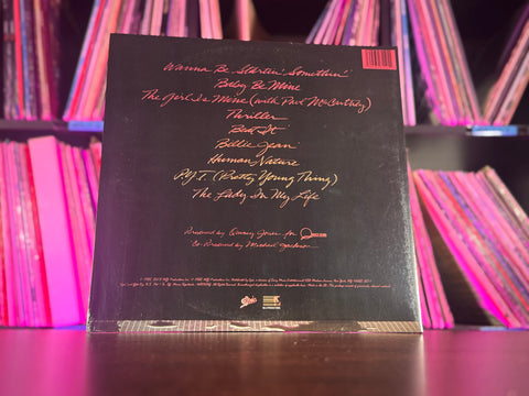 Michael Jackson - Thriller (Black & Red Marble Vinyl