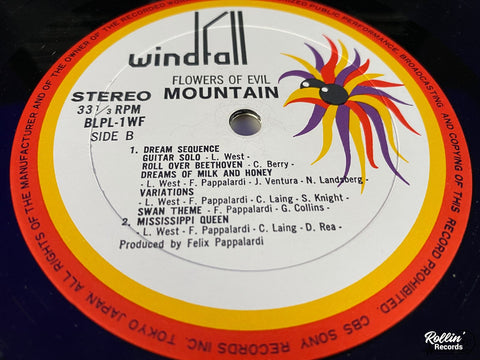 Mountain - Flowers Of Evil BLPL1WF Japan OBI