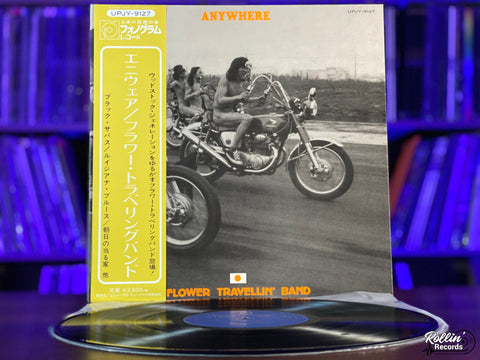 Flower Travellin' Band - Anywhere UPJY-9127 Japan OBI