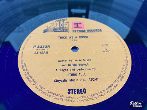 Jethro Tull - Thick As A Brick P8233R Japan OBI