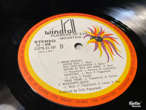 Mountain - Flowers Of Evil SOPN-91-WF Japan OBI