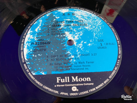Grand Funk Railroad - Grand Funk Lives P-11094W Japan OBI Promo