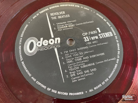 The Beatles - Revolver OP-7600 Japan Red