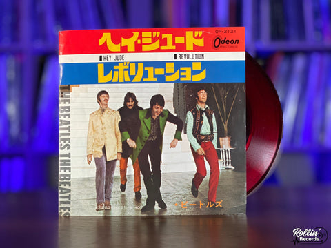 The Beatles - Hey Jude / Revolution OR2121 Japan Red 7"