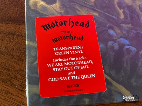 Motorhead - We Are Motorhead (Transparent Green Vinyl)