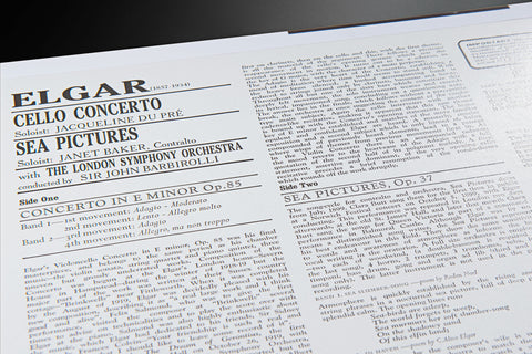 Elgar, Jacqueline Du Pré, Sir John Barbirolli – Cello Concerto / Sea Pictures ERC