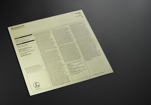 Andre Previn - Shostakovich Symphony No.13 “Babi Yar” ERC056