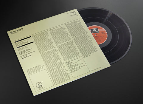 Andre Previn - Shostakovich Symphony No.13 “Babi Yar” ERC056