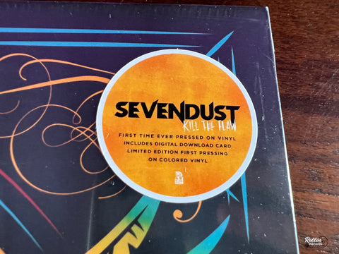 Sevendust - Kill The Flaw (Black & Cyan Colored Vinyl) (Rocktober 2018)