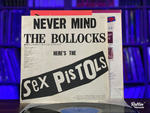 Sex Pistols - Never Mind The Bollocks Here's The Sex Pistols YX-7199 Japan OBI