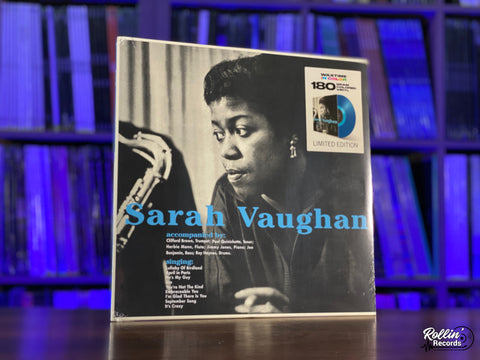 Sarah Vaughan With Clifford Brown (Blue Vinyl)