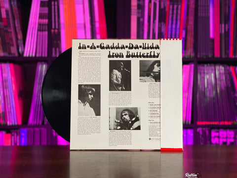 Iron Butterfly - In-A-Gadda-Da-Vida P-8108A Japan OBI