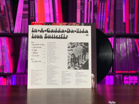 Iron Butterfly - In-A-Gadda-Da-Vida P-8108A Japan OBI