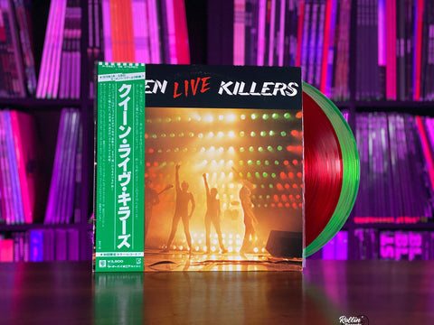 Queen - Live Killers P-5567-8E Japan OBI Colored Vinyl