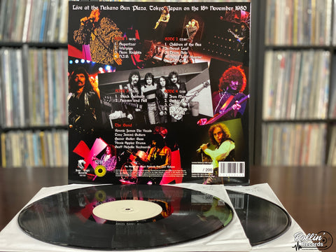 Black Sabbath - Live at the Nakano Sun Plaza, Tokyo, Japan 11/18/80 Test Pressing